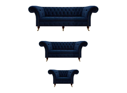 Soggiorno completo mobili 3 pezzi divani lussuosi poltrona tessuto arredamento.