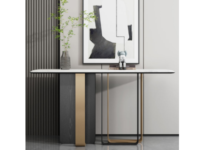 Tavolo console in legno designer moderno per il soggiorno