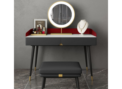 Trucco da tavolo specchio da parete Console Parrucchiere Tavoli Camera da letto Nuovo