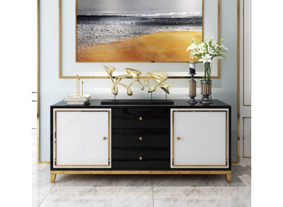 Mobile da salotto design moderno moderno credenza in legno nuovo.