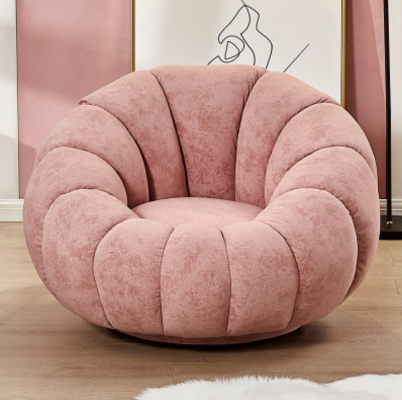 Poltrona Design Divano Sofa Sedile Lusso Relax Tessuto Lounge Imbottitura Nuova
