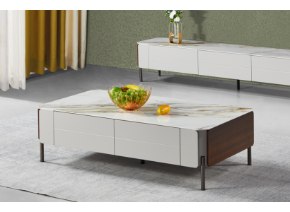 Tavolino da salotto Tavolo Mobili di lusso Tavolino in legno Moderno Design salotto