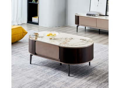 Tavolino da salotto design marrone in legno tavolino soggiorno mobili comodino nuovo