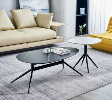 2 tavolini da salotto tavolino tavolino da caffè tavolino di design per il soggiorno