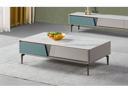 Tavolino tavolo Design Tavoli Soggiorno Tavolo in legno Grigio Nuovo