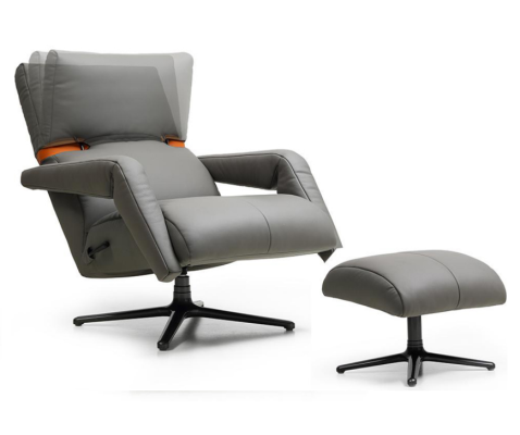 Lusso poltrona arredamento lounge club relax pelle sintetica salotto