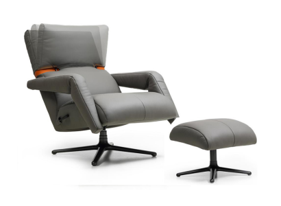 Lusso poltrona arredamento lounge club relax pelle sintetica salotto
