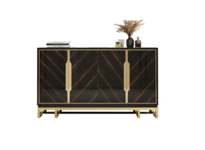 Comò credenza armadio armadio di lusso scaffale mobile armadio in legno nuovo.