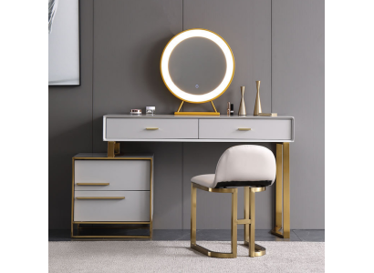 Tavolo moderno Consolle Specchio Toletta Camera da letto Tavolo cosmetico