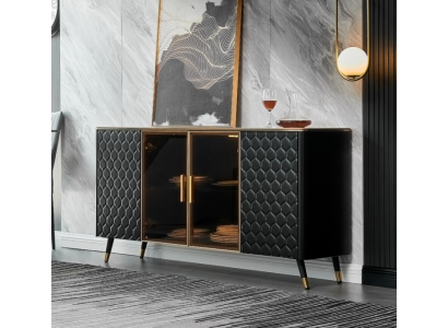 Nero comò credenza mobile credenze armadi 160cm mobili