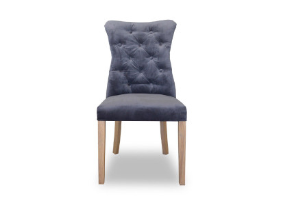8x sedie Sedia Imbottitura Design Chesterfield Set completo di poltrona