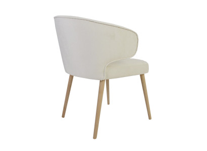 8 sedie design imbottite per club lounge con braccioli - nuove