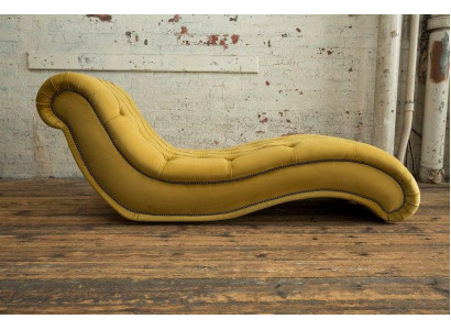 Chesterfield Divano Chaise Longue Letto Chaise Club Relax Letti in Pelle