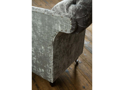 Design Chesterfield Divano in tessuto Chaise Lounge Imbottito Nuovo Divani Chaise longue