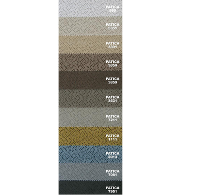 6x Set di sedie Chesterfield con seduta imbottita per sala da pranzo in pelle con schienale.