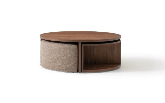 Tavolino da salotto tavolino da caffè soggiorno marrone design di lusso tavoli in legno.