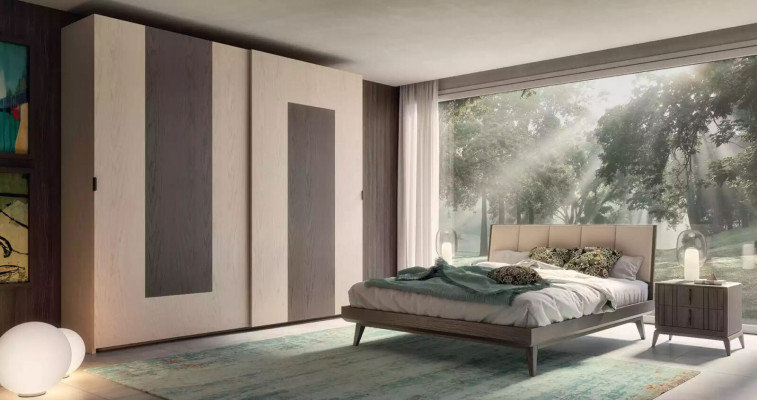 Armadio marrone Camera da letto Materiale Legno Armadio in legno Armadio in legno