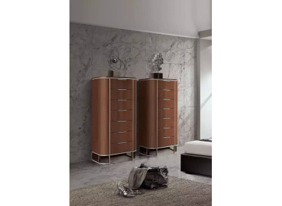 Mobile design Camera da letto moderna Moderno 2x Comodini Elegante credenza