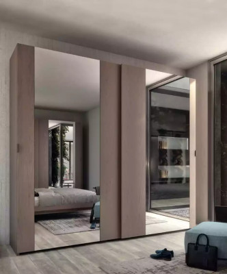 Armadio Design di lusso Camera da letto Armadi Abiti Legno Armadio