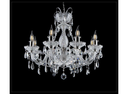 Lustro di cristallo lampadario Lampada a soffitto Lampadario Luce Boemia Lampadina