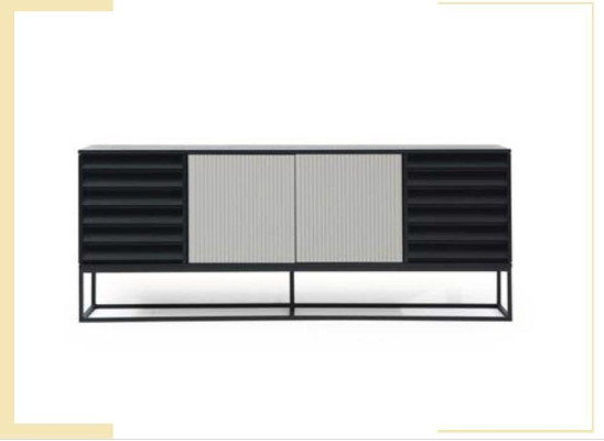 Angolo pranzo Set da pranzo Sala da pranzo Tavolo da pranzo Sedie 6 pezzi Legno Nero Set Nuovo