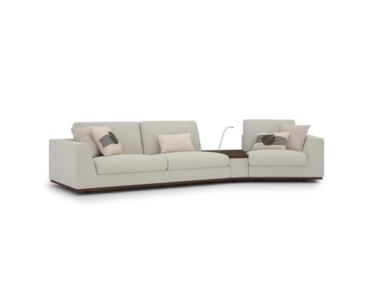 Soggiorno divano couch tre posti arredamento imbottitura tessuto design mobili imbottiti