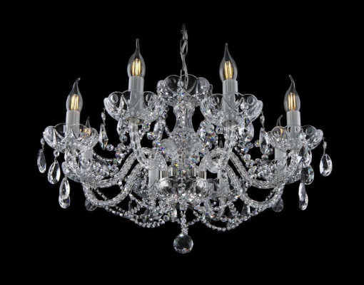 Coperchio per lampadario classico, lampada, illuminazione a lampadario in cristallo, nuovo, Boemia.