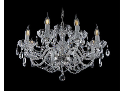 Coperchio per lampadario classico, lampada, illuminazione a lampadario in cristallo, nuovo, Boemia.