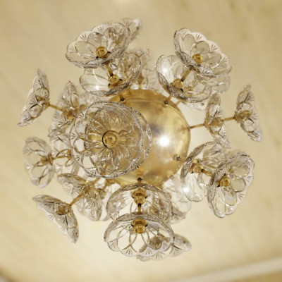 Lustro di cristallo lampadario lampada a soffitto lampadario Elite Bohemia fiore nuovo