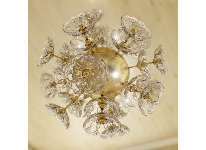 Lustro di cristallo lampadario lampada a soffitto lampadario Elite Bohemia fiore nuovo