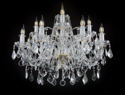 Lampada a soffitto classica con illuminazione a cristalli Nuovo lampadario boemo