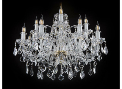 Lampada a soffitto classica con illuminazione a cristalli Nuovo lampadario boemo