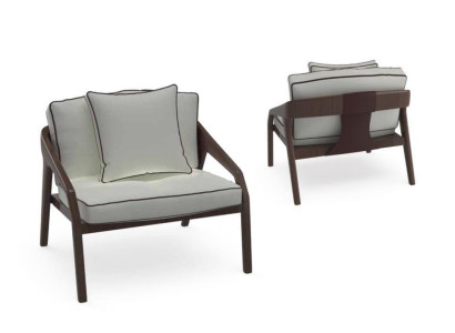 Lusso, seduta rilassante in similpelle, poltrona lounge imbottita, posti a sedere design, nuovo