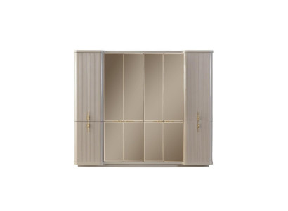 Armadio color beige guardaroba armadio camera da letto armadio in legno mobile