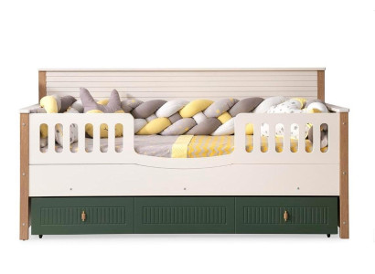 Telaio del letto Lettino Letto Camera dei bambini Mobili camera da letto Legno chiaro