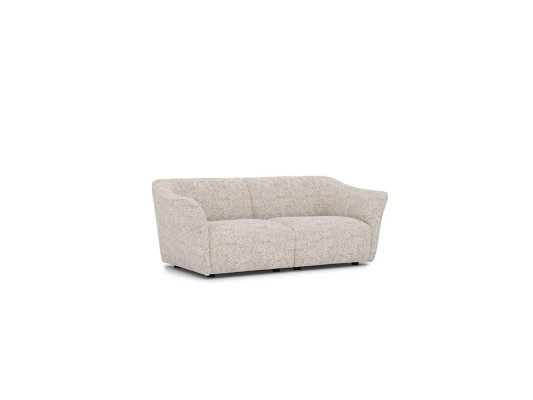 Divano moderno a due posti, divano per il soggiorno, design d'arredo in tessuto, mobili nuovi.