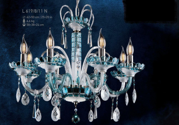 Cristallo lampadario lampada copertura soffitto Boemia