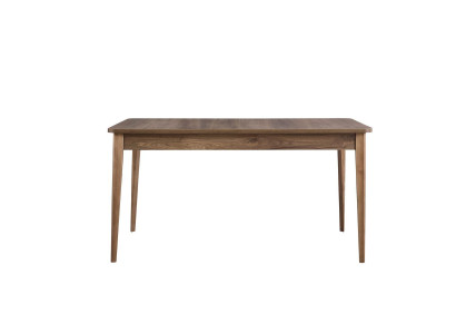 Tavolo da pranzo allungabile in legno marrone da 160 cm per sala da pranzo