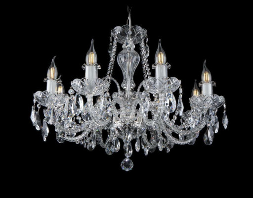 Kron portacandele lampada lampade lampade in cristallo illuminazione copertura luce Boemia.