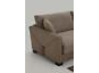 Divano 4 posti Moderno in tessuto beige Design del soggiorno