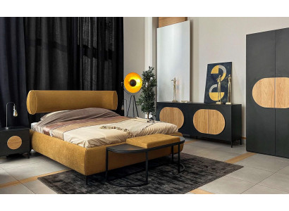 Comò grigio lussuoso credenza armadio camera da letto comodini armadi elegante.