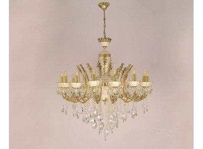 Lustro lussuoso lampadario soffitto lampadario lampada luster oro lampadario a cristalli