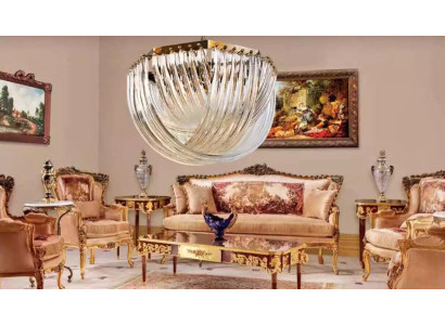 Lustro lampadario soggiorno cristallo lusso lampadario.