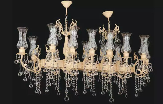 Lampadario di lusso Lampada da tavolo Lampadario Lampada a soffitto Lampadario Lampadario di cristallo