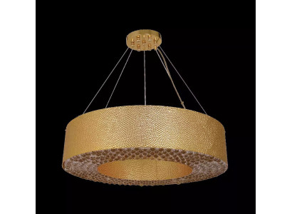 Lampadario moderno oro per illuminazione soggiorno - Lampada a soffitto