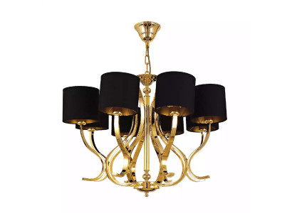 Lampada da soffitto soggiorno lampada a soffitto lampada con paralumi neri lampada