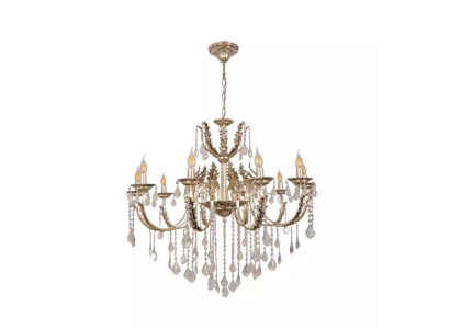 Sospensione lampadario lampada a cristalli Plafoniera Lampade 97x130