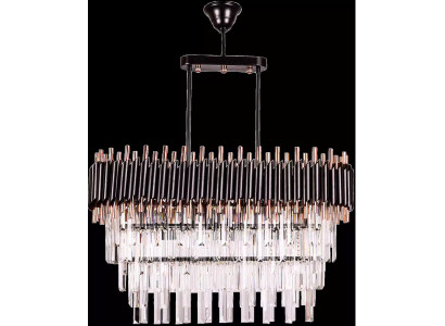 Lustro lampadario soffitto di lusso grigio lampada a soffitto lussuosa in cristallo