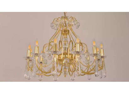 Lustro lusso lampadario lampadario lampada da soffitto oro arte