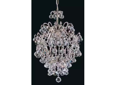 Lusso lampadario a soffitto lampada a soffitto lampadario in cristallo argento